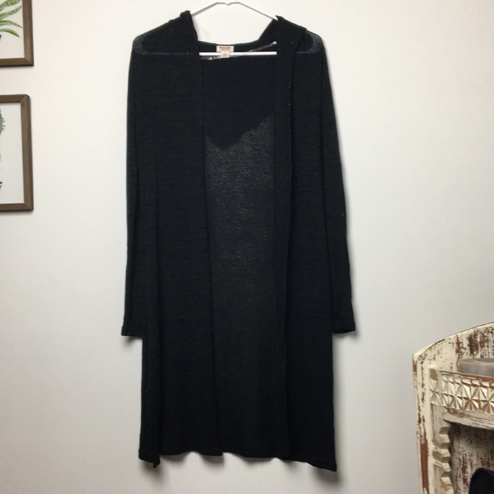 ✨Long Sheer Hooded Sweater✨